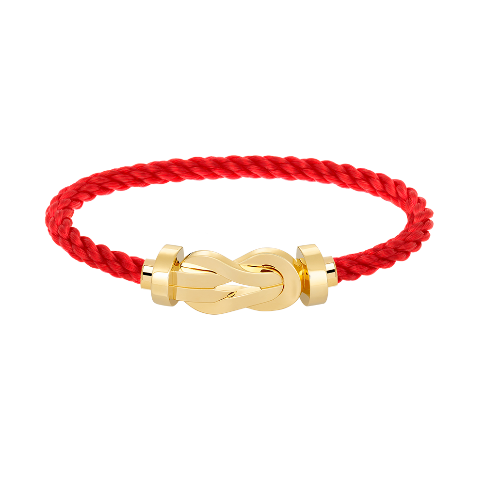 [Royal Jewelry]CHANCE LARGE 8 FIGURE BUCKLE NO DIAMOND BRACELET GOLD