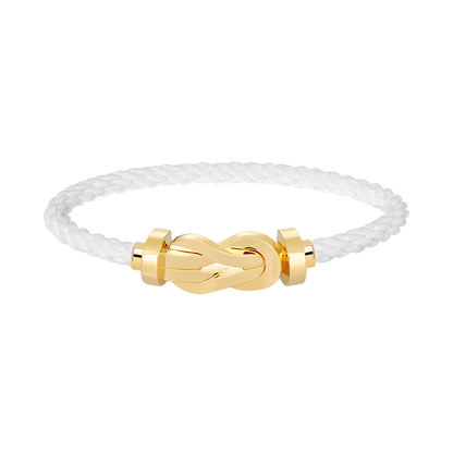 [Royal Jewelry]CHANCE LARGE 8 FIGURE BUCKLE NO DIAMOND BRACELET GOLD