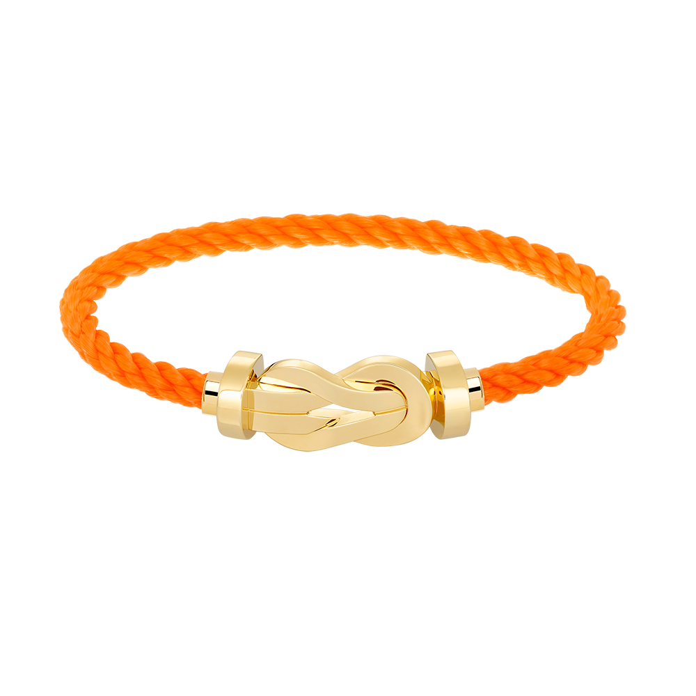 [Royal Jewelry]CHANCE LARGE 8 FIGURE BUCKLE NO DIAMOND BRACELET GOLD