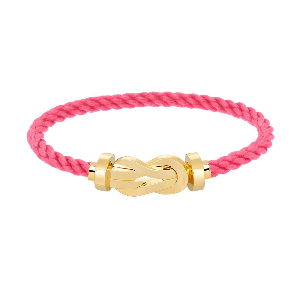 [Royal Jewelry]CHANCE LARGE 8 FIGURE BUCKLE NO DIAMOND BRACELET GOLD