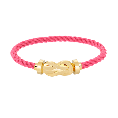 [Royal Jewelry]CHANCE LARGE 8 FIGURE BUCKLE NO DIAMOND BRACELET GOLD