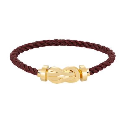 [Royal Jewelry]CHANCE LARGE 8 FIGURE BUCKLE NO DIAMOND BRACELET GOLD
