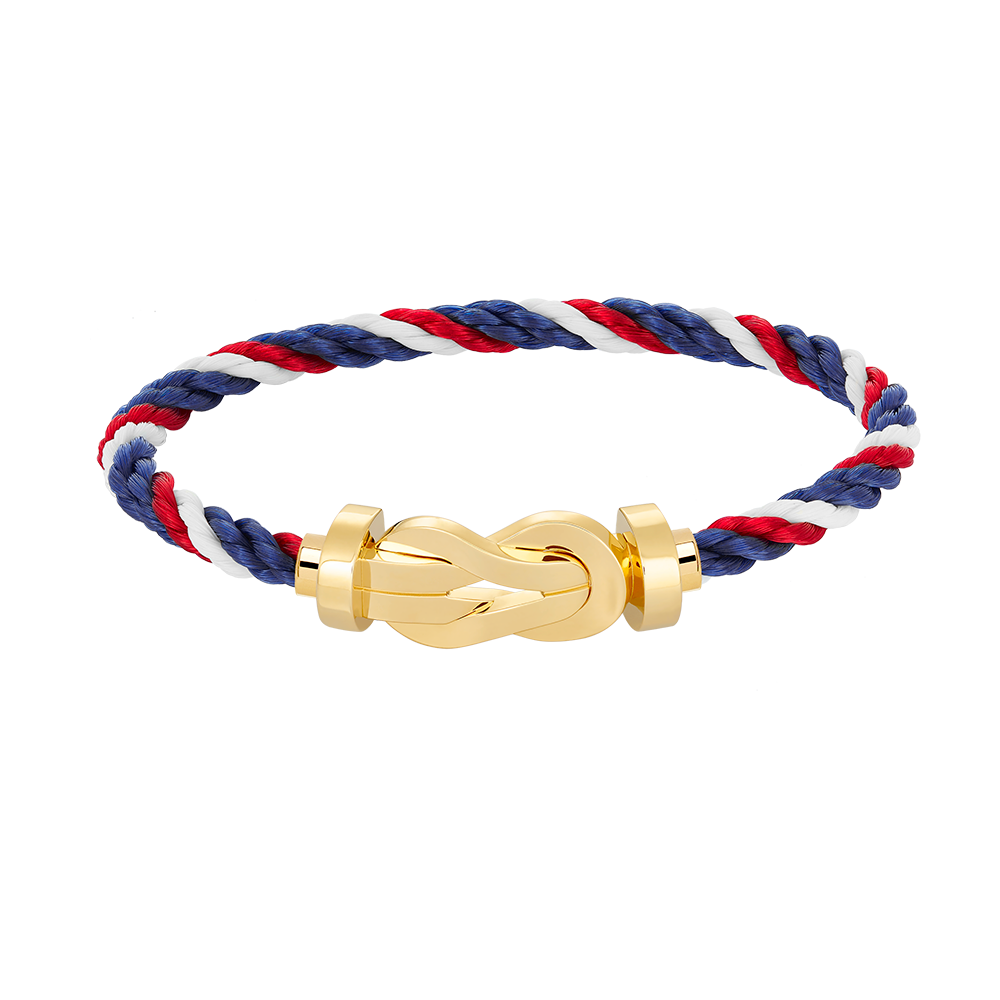 [Royal Jewelry]CHANCE LARGE 8 FIGURE BUCKLE NO DIAMOND BRACELET GOLD