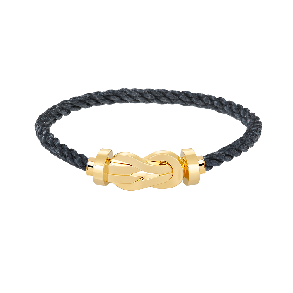 [Royal Jewelry]CHANCE LARGE 8 FIGURE BUCKLE NO DIAMOND BRACELET GOLD