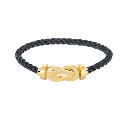 [Royal Jewelry]CHANCE LARGE 8 FIGURE BUCKLE NO DIAMOND BRACELET GOLD