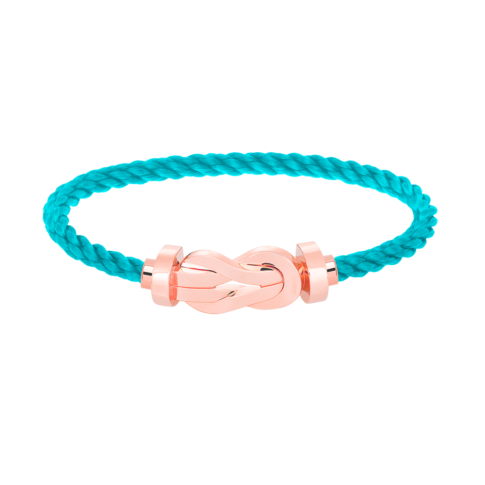 [Royal Jewelry]CHANCE LARGE 8 FIGURE BUCKLE NO DIAMOND BRACELET ROSE GOLD