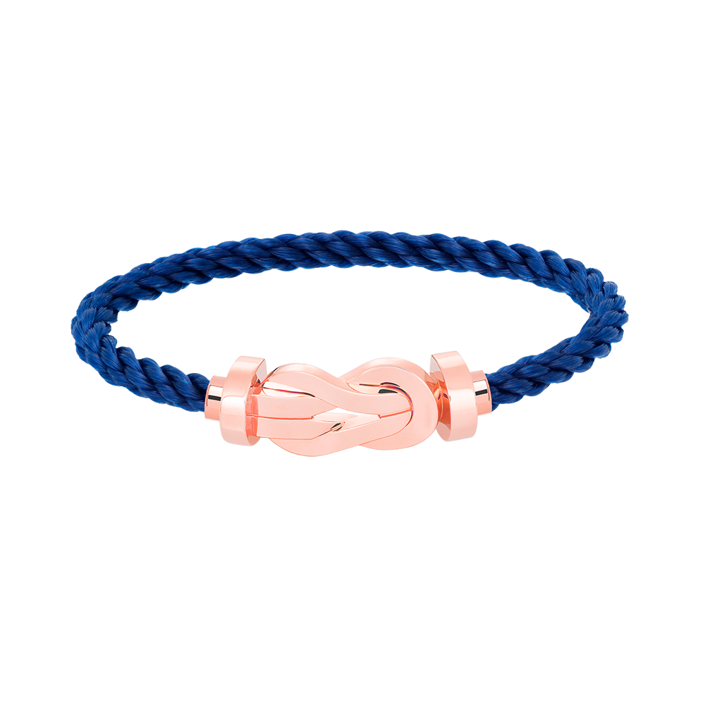 [Royal Jewelry]CHANCE LARGE 8 FIGURE BUCKLE NO DIAMOND BRACELET ROSE GOLD