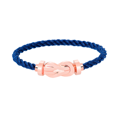 [Royal Jewelry]CHANCE LARGE 8 FIGURE BUCKLE NO DIAMOND BRACELET ROSE GOLD