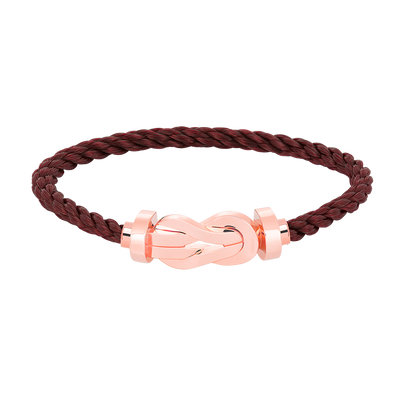 [Royal Jewelry]CHANCE LARGE 8 FIGURE BUCKLE NO DIAMOND BRACELET ROSE GOLD