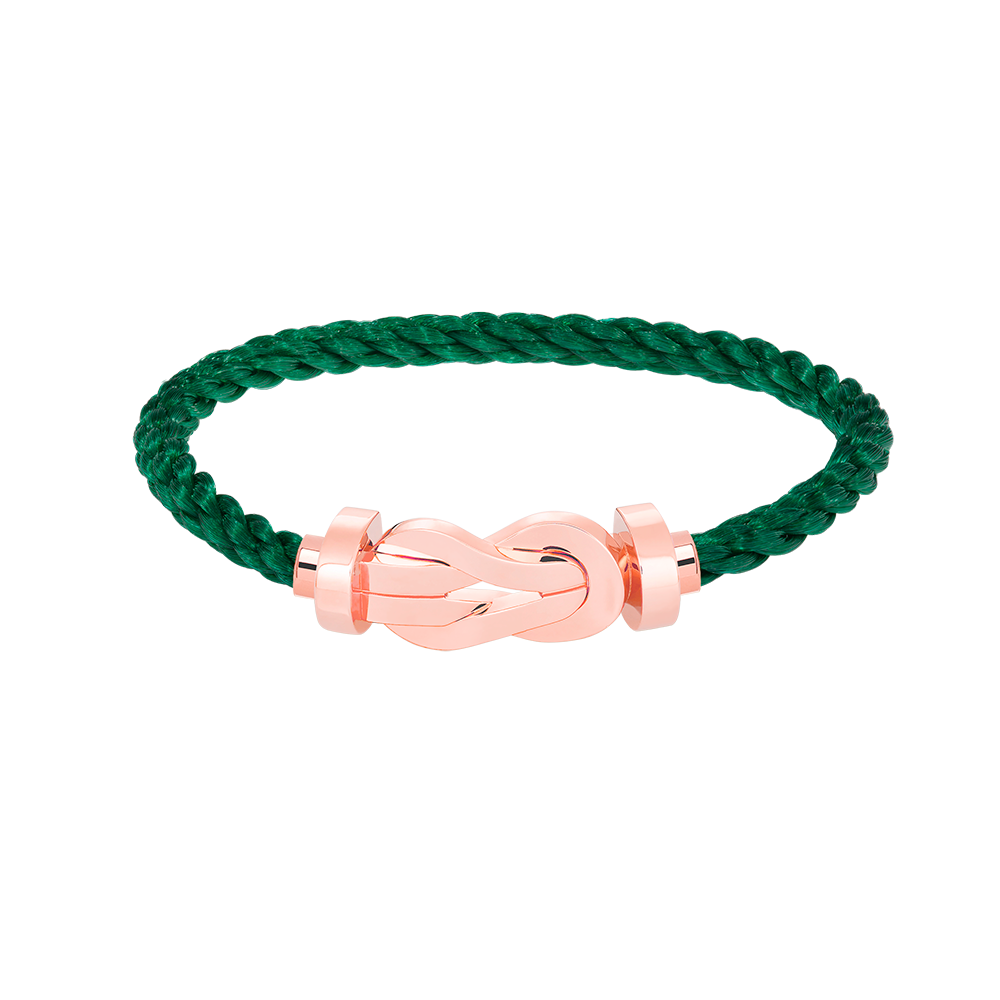 [Royal Jewelry]CHANCE LARGE 8 FIGURE BUCKLE NO DIAMOND BRACELET ROSE GOLD
