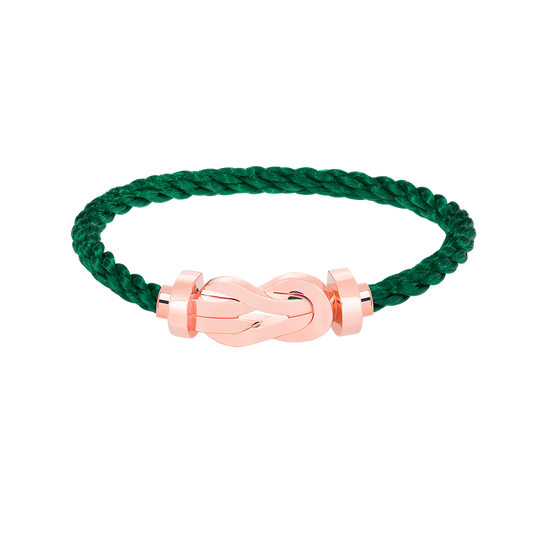 [Royal Jewelry]CHANCE LARGE 8 FIGURE BUCKLE NO DIAMOND BRACELET ROSE GOLD