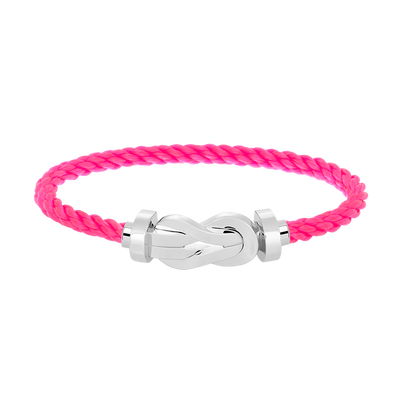 [Royal Jewelry]CHANCE LARGE 8 FIGURE BUCKLE NO DIAMOND BRACELET SILVER