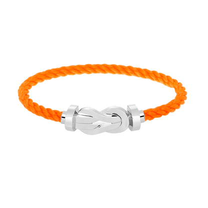 [Royal Jewelry]CHANCE LARGE 8 FIGURE BUCKLE NO DIAMOND BRACELET SILVER