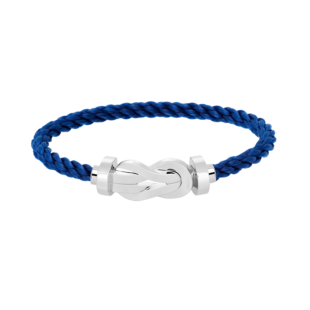 [Royal Jewelry]CHANCE LARGE 8 FIGURE BUCKLE NO DIAMOND BRACELET SILVER