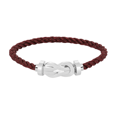 [Royal Jewelry]CHANCE LARGE 8 FIGURE BUCKLE NO DIAMOND BRACELET SILVER