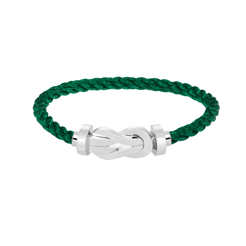 [Royal Jewelry]CHANCE LARGE 8 FIGURE BUCKLE NO DIAMOND BRACELET SILVER