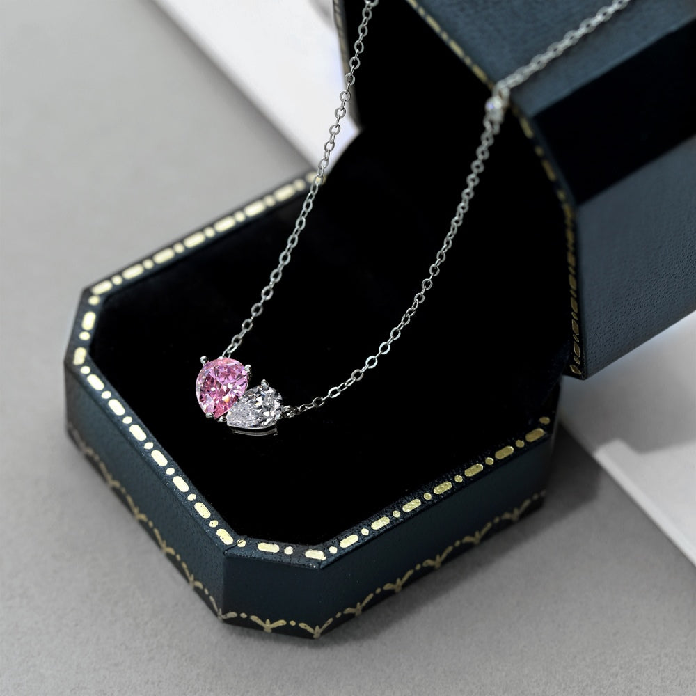 [Royal Jewelry]Unique Heart Shape Necklace