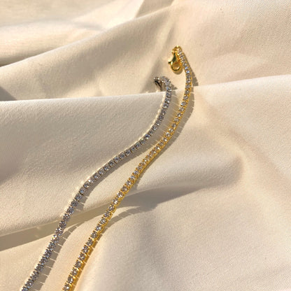 [Royal Jewelry]Radiant Shinning Princess Cut Tennis Bracelet