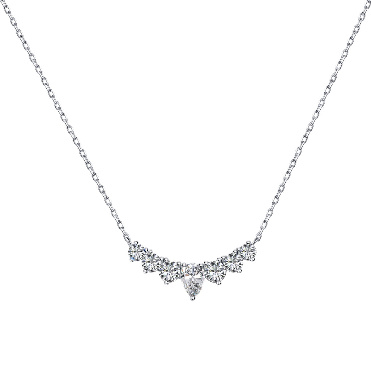 [Royal Jewelry]Dainty Colorful Heart Necklace