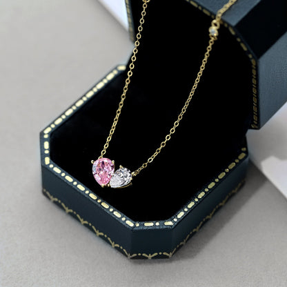 [Royal Jewelry]Unique Heart Shape Necklace