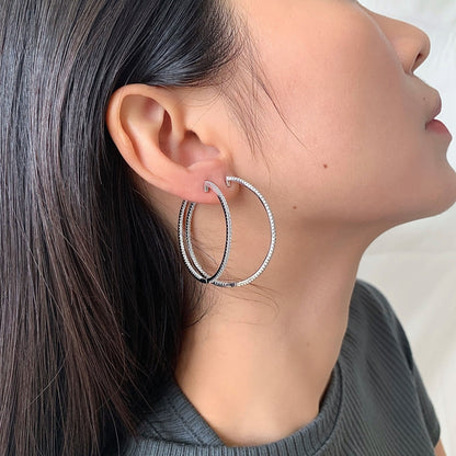 [Royal Jewelry]Popular Large Hoop Earrings