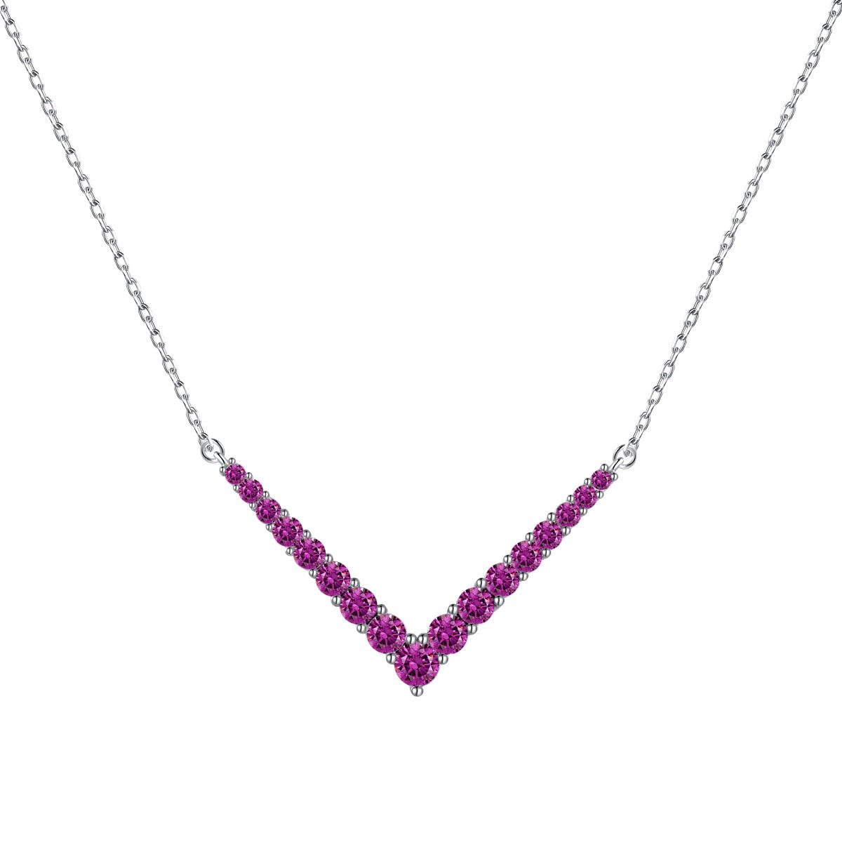 [Royal Jewelry]Ornate Round Cut Necklace