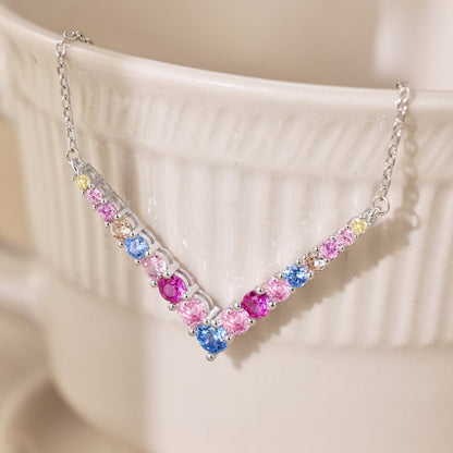 [Royal Jewelry]Ornate Round Cut Necklace