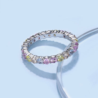 [Royal Jewelry]Dazzling Resplendent Round Cut Party Ring