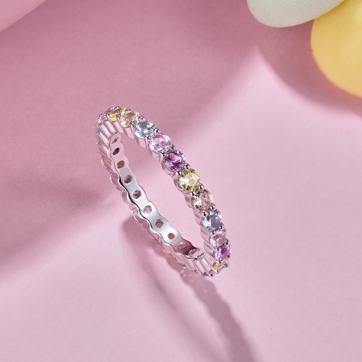 [Royal Jewelry]Dazzling Resplendent Round Cut Party Ring