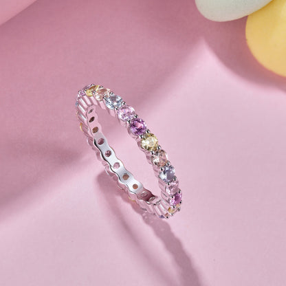[Royal Jewelry]Dazzling Resplendent Round Cut Party Ring