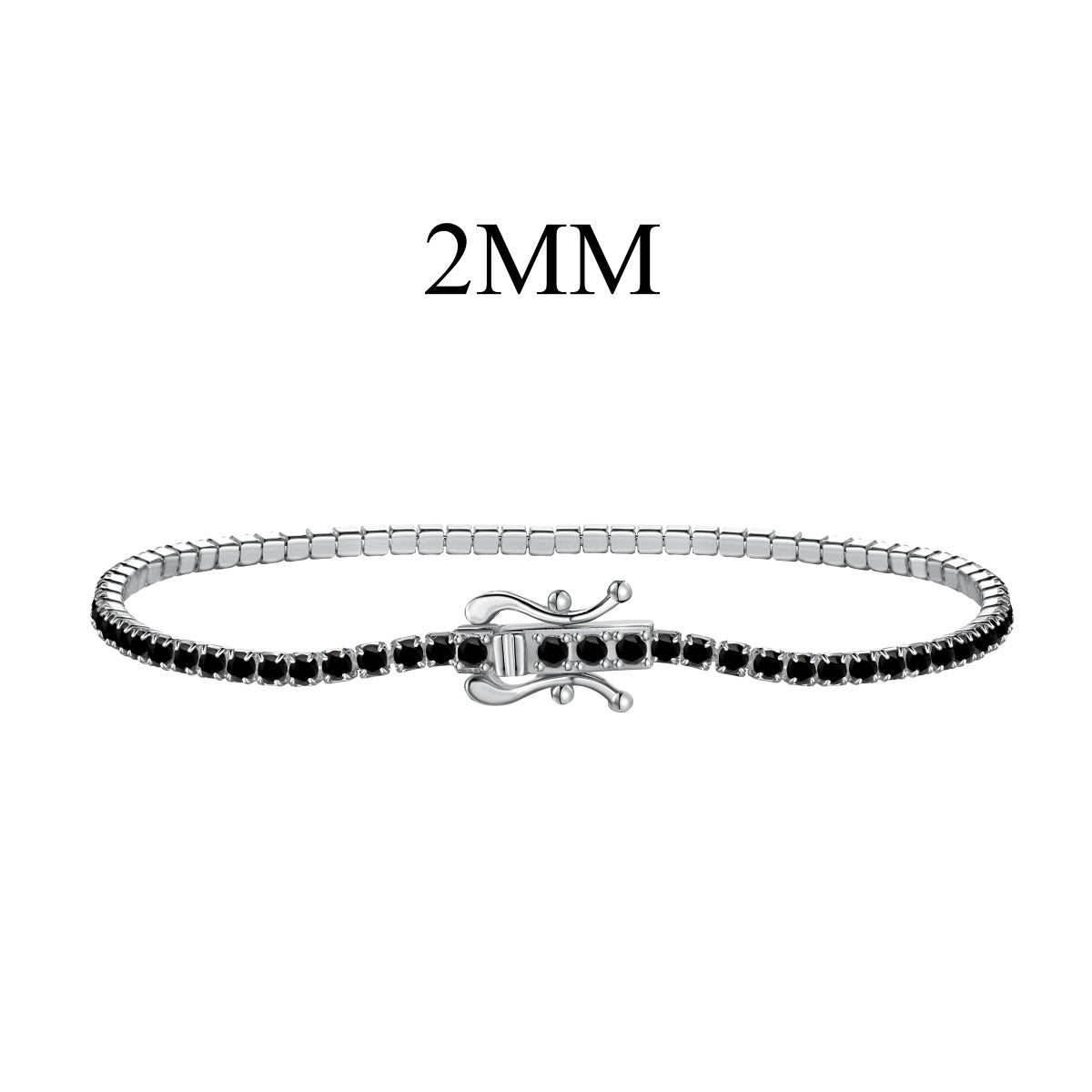 [Royal Jewelry]Radiant Colorful Round Cut Party Bracelet