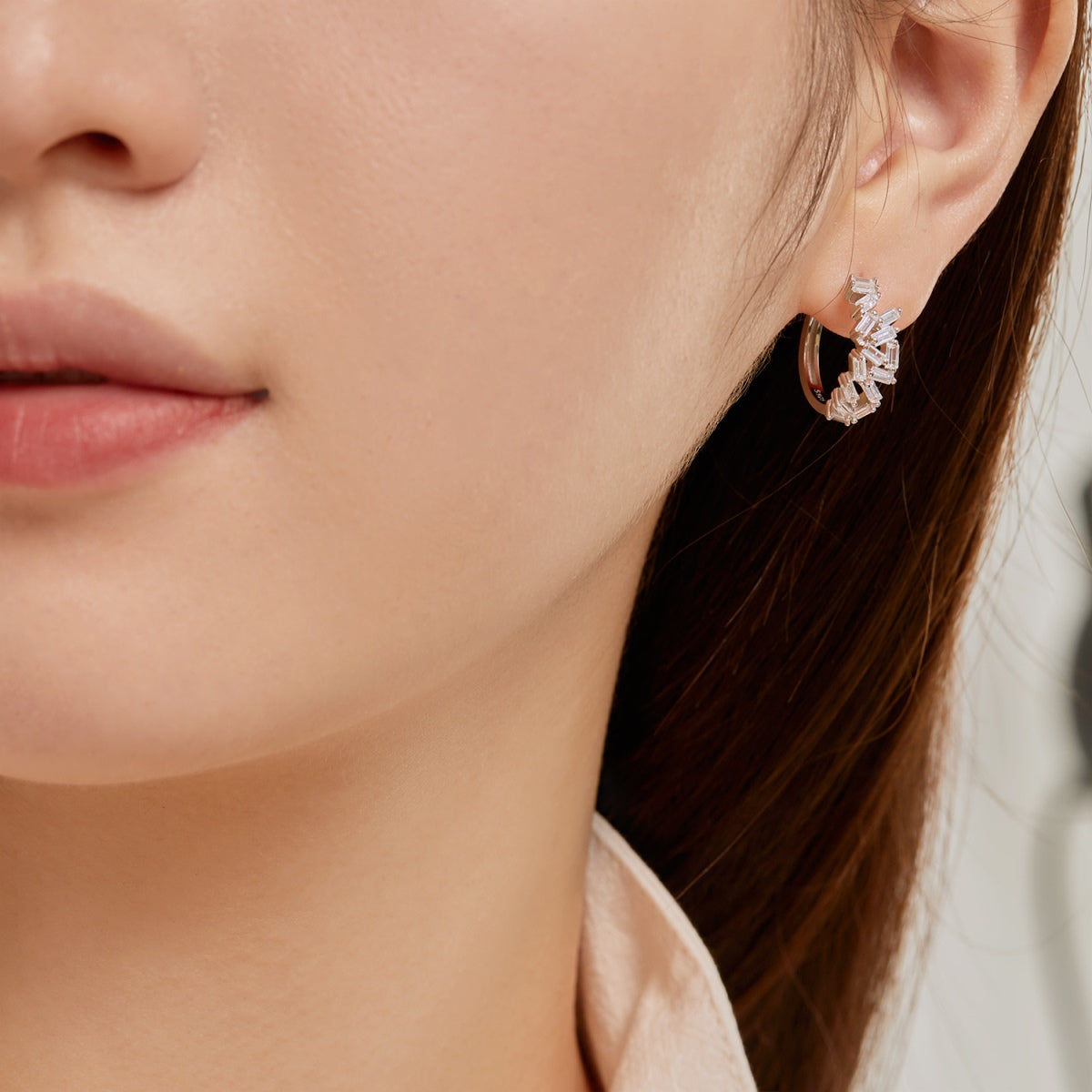 [Royal Jewelry]Dazzling Colorful Emerald Cut Daily Earrings