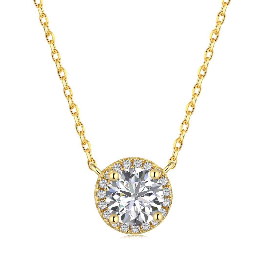 [Royal Jewelry]Luxurious Round Cut Necklace