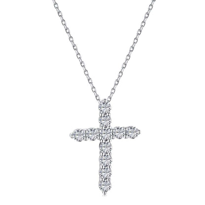 [Royal Jewelry]Unique Cross Shape Necklace