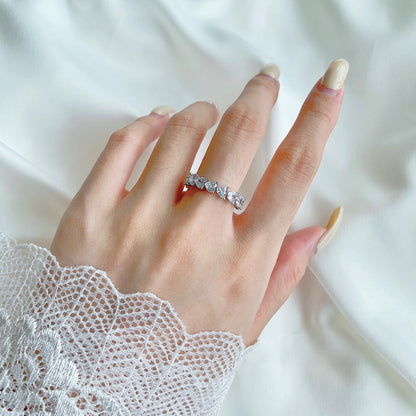 [Royal Jewelry]0.25 Carat Radiant Romance Heart Cut Lover Ring