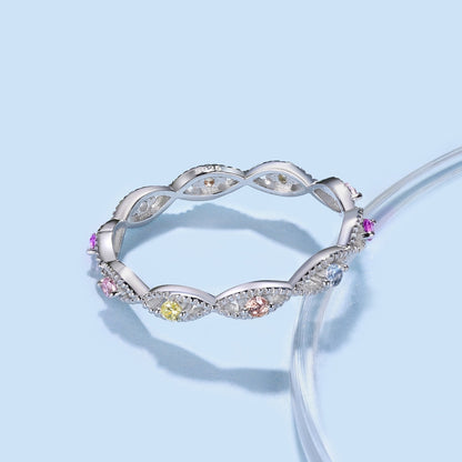 [Royal Jewelry]Elegant Energetic Round Cut Daily Ring