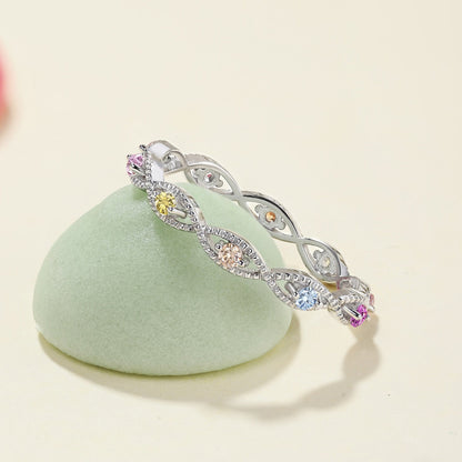 [Royal Jewelry]Elegant Energetic Round Cut Daily Ring