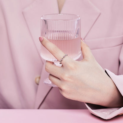 [Royal Jewelry]Elegant Energetic Round Cut Daily Ring