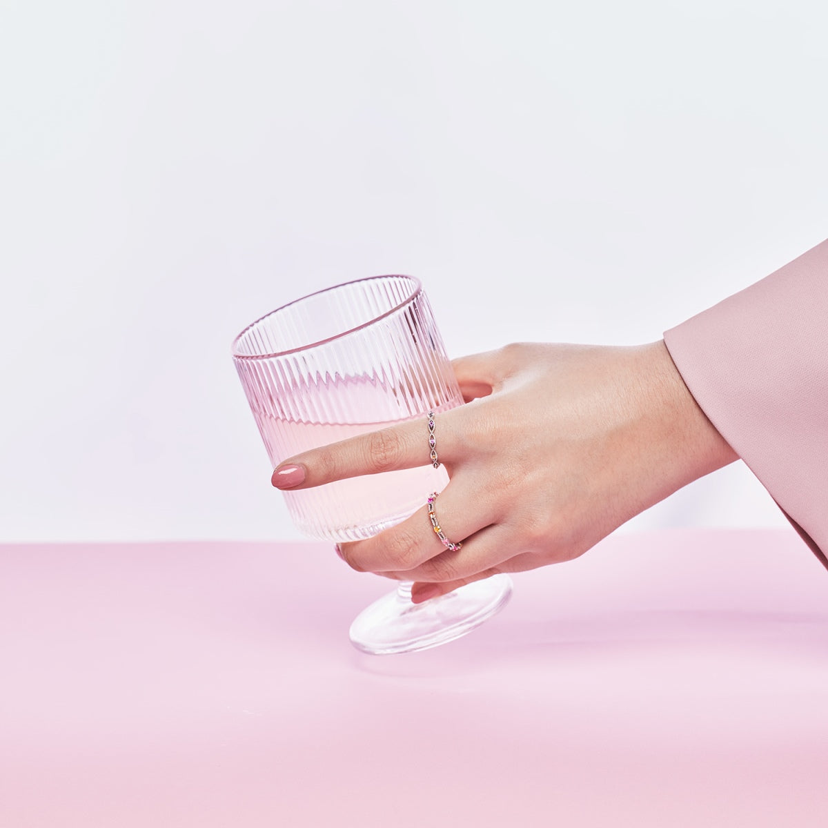 [Royal Jewelry]Elegant Energetic Round Cut Daily Ring