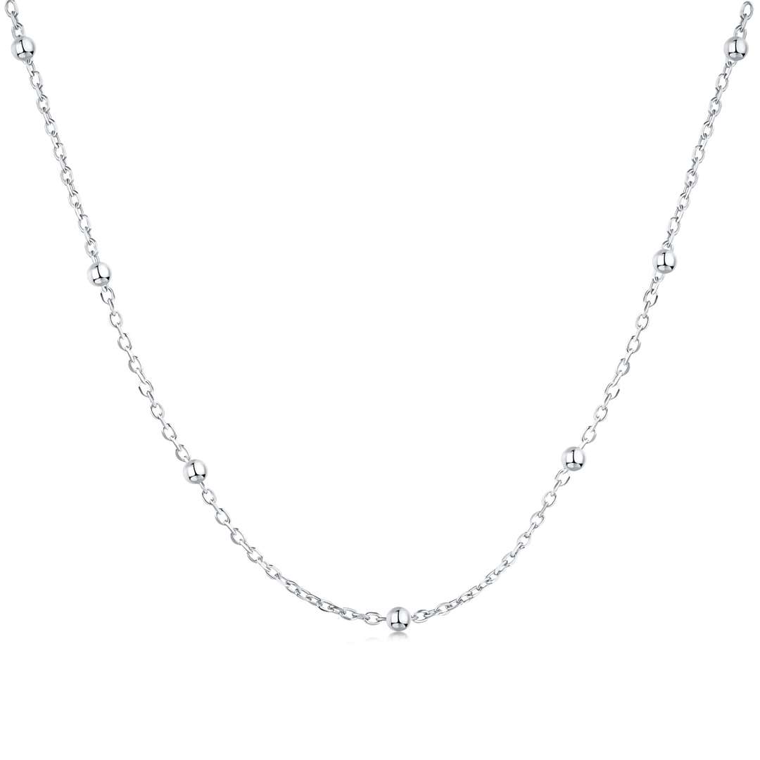 [Royal Jewelry]Small Bead Clavicle Chain Simple Necklace