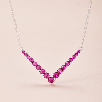 [Royal Jewelry]Ornate Round Cut Necklace