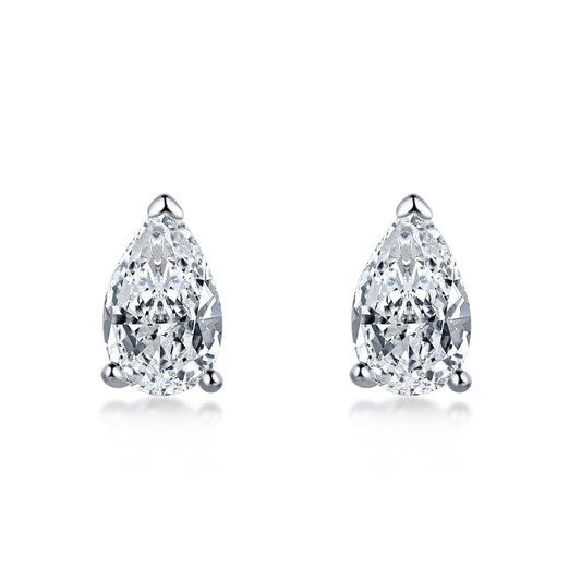 [Royal Jewelry]Ornate Water Drop Shape Earrings