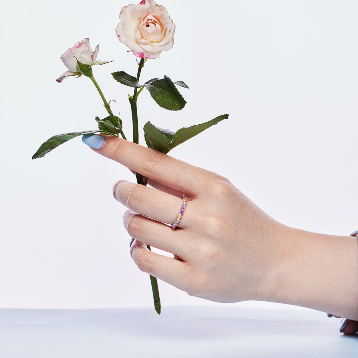 [Royal Jewelry]Dazzling Resplendent Round Cut Party Ring