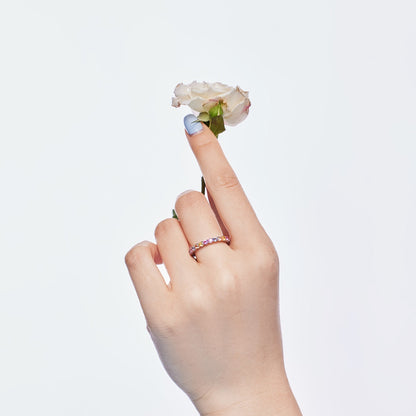 [Royal Jewelry]Dazzling Resplendent Round Cut Party Ring