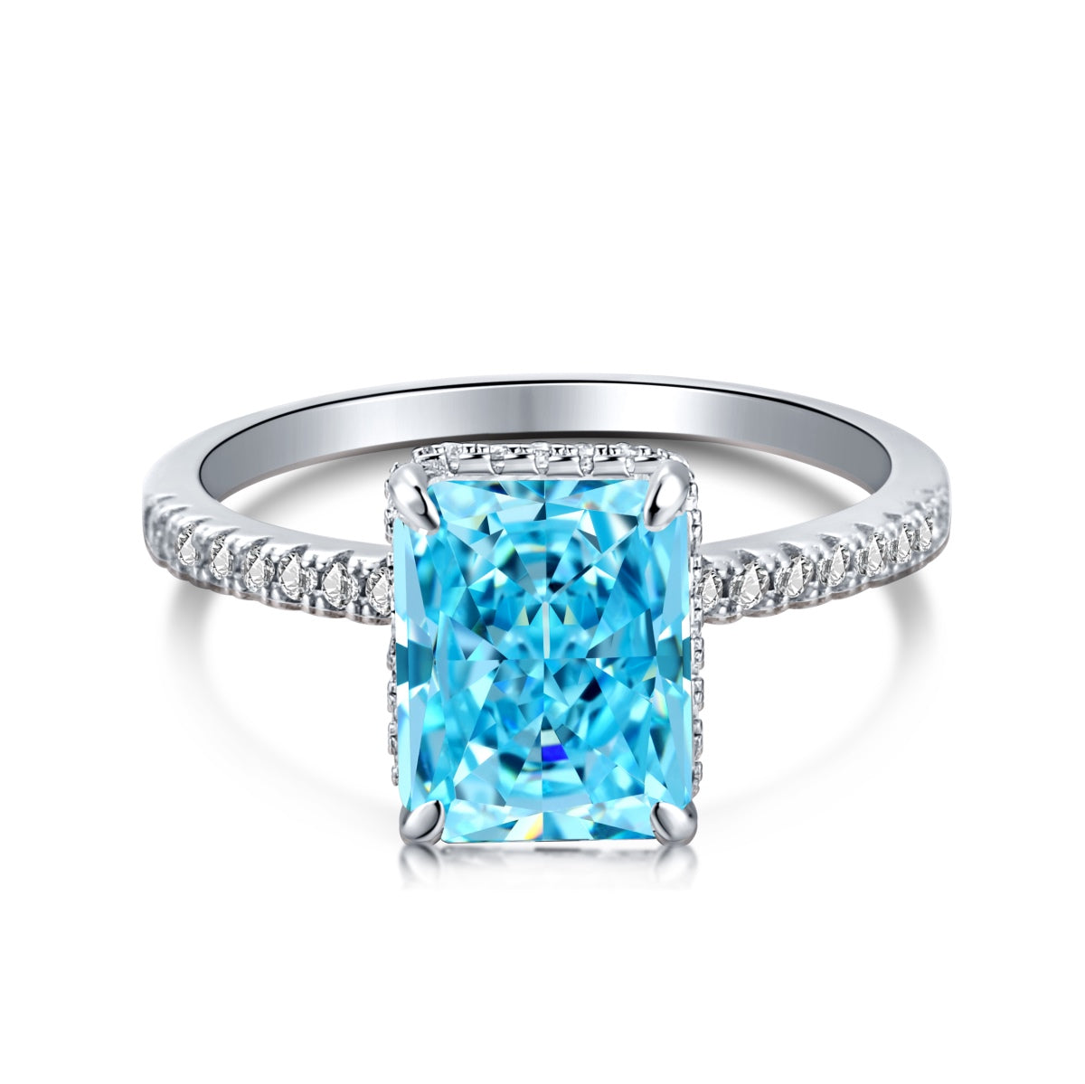 [Royal Jewelry]4.0 Carat Luxurious Engagement Ring