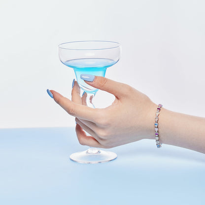 [Royal Jewelry]Radiant Water Drop Shape Daily Bracelet
