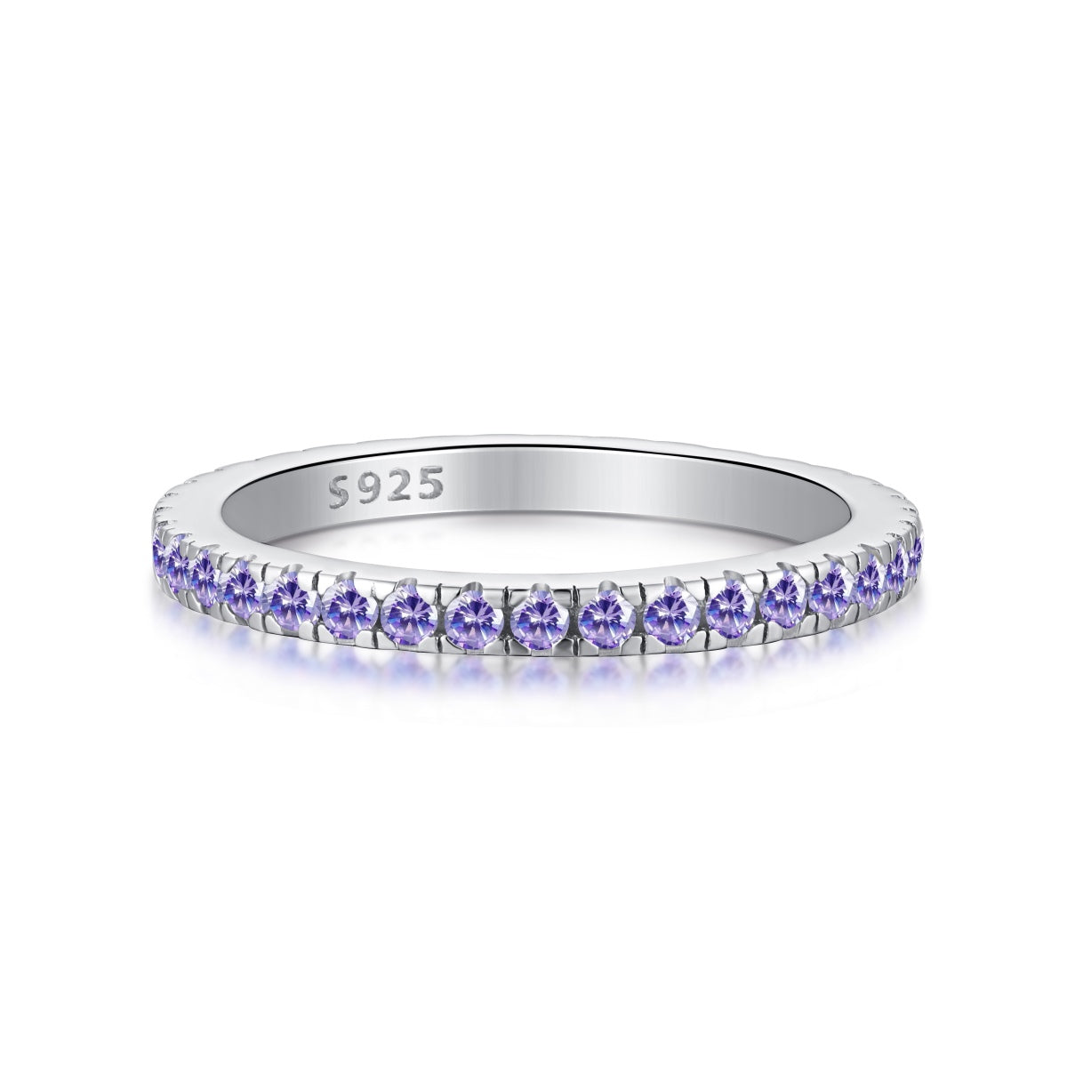 [Royal Jewelry]Delicate Sparkling Round Cut Daily Ring