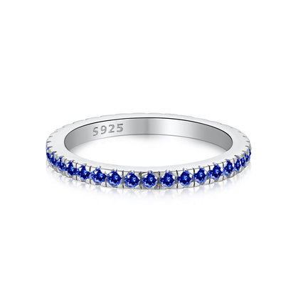 [Royal Jewelry]Delicate Sparkling Round Cut Daily Ring