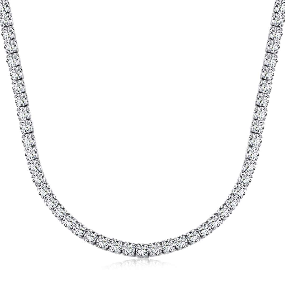 [Royal Jewelry]Elegant Tennis Chain Necklace