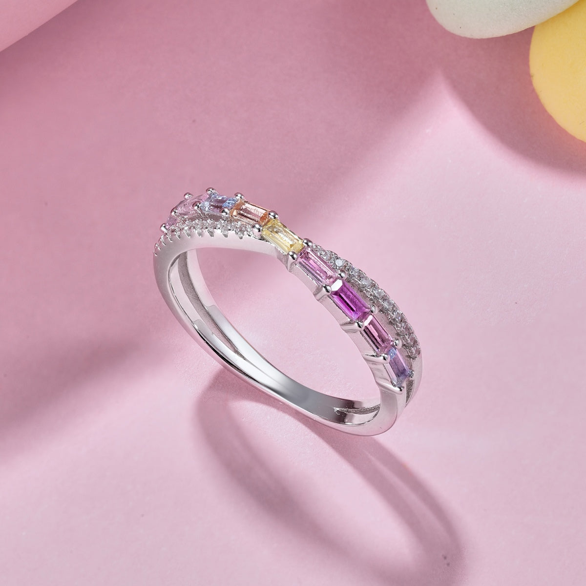 [Royal Jewelry]Energetic Elegant Radiant Cut Party Ring